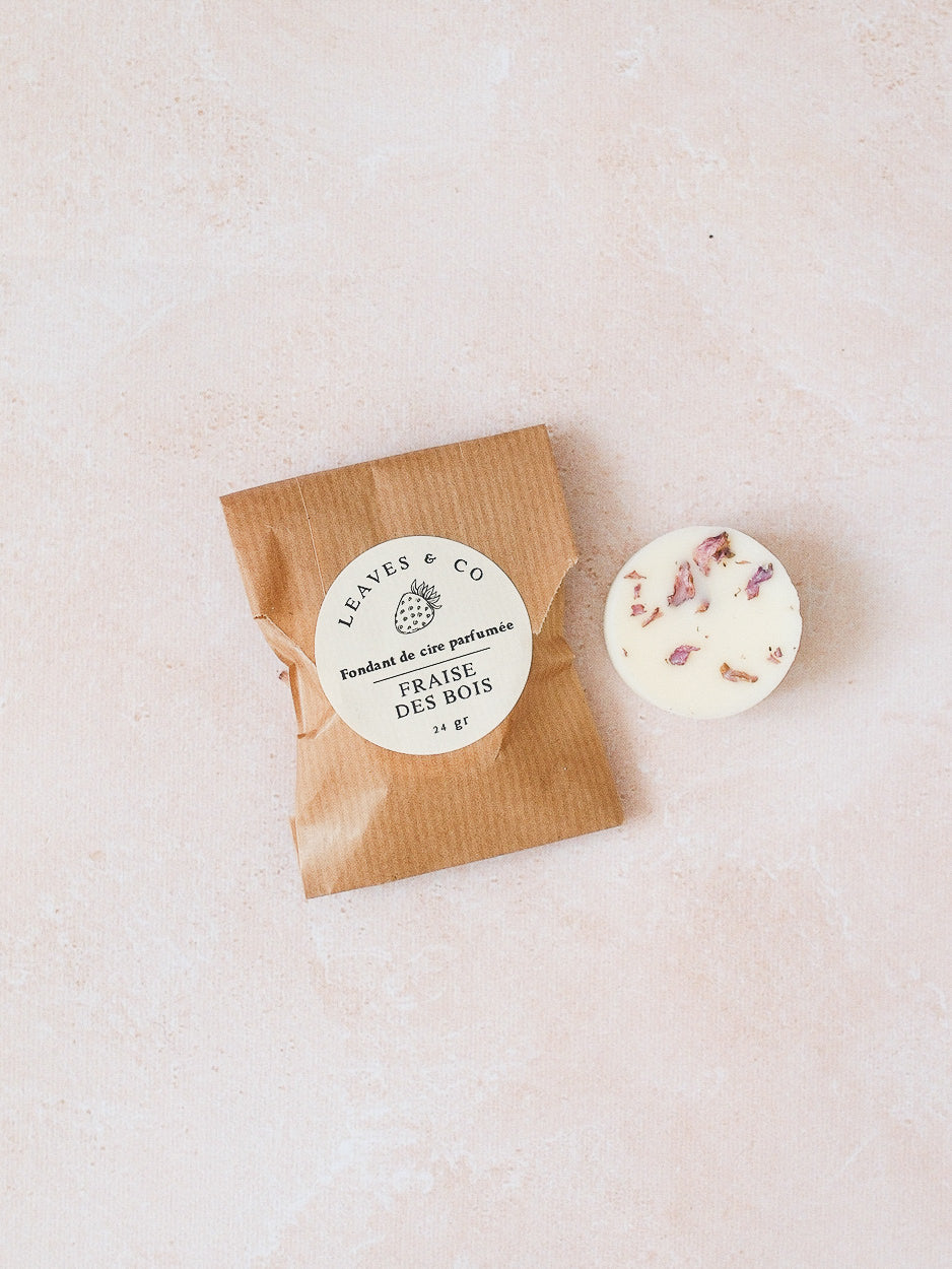 Fondant de cire parfumée - Fraise des bois
