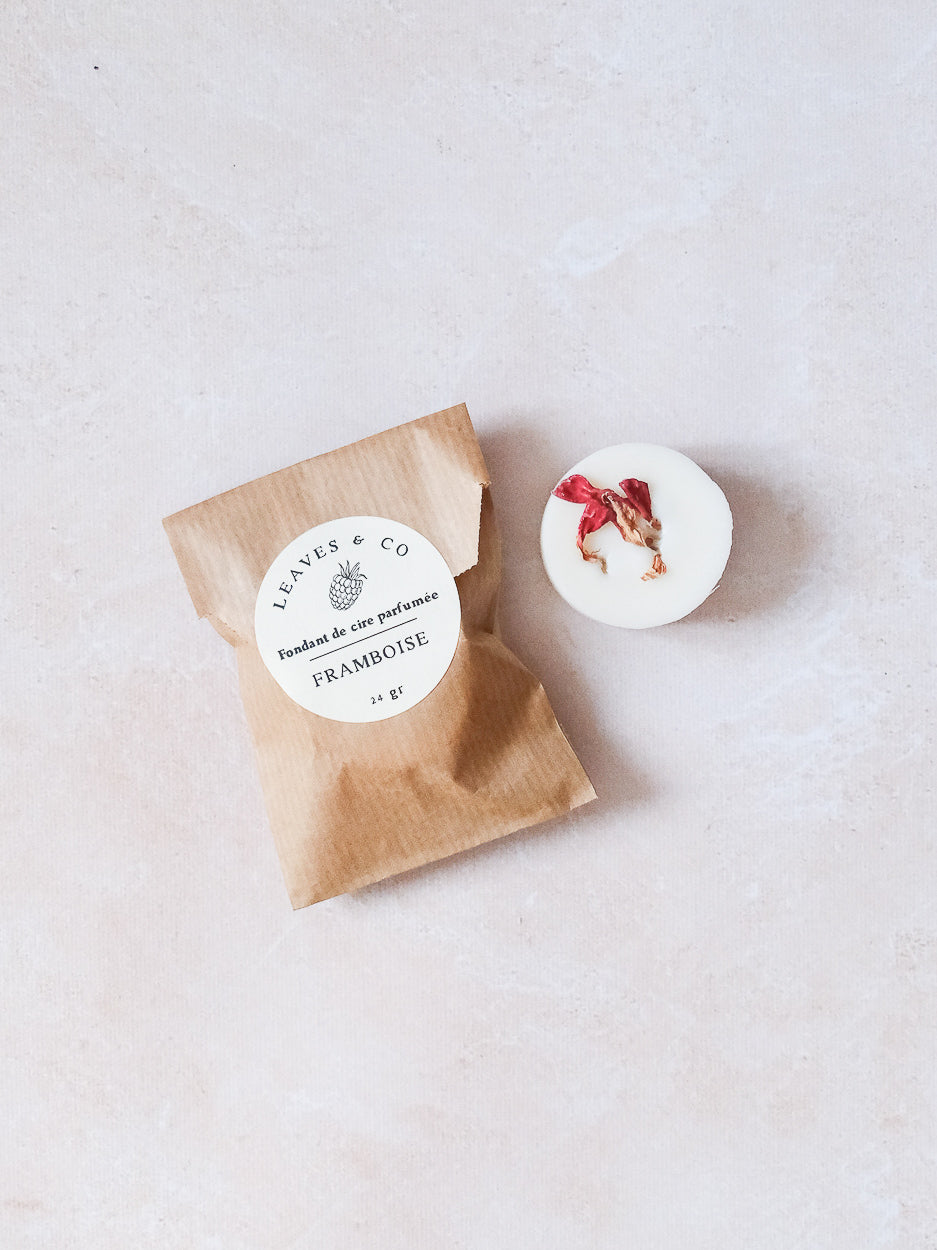 Framboise Fondant de cire parfumée
