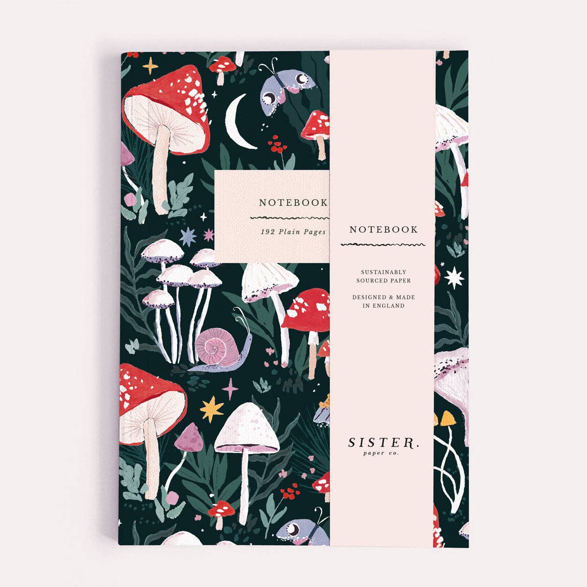 Cahier Champignons | Carnet à pages blanches | Cahiers