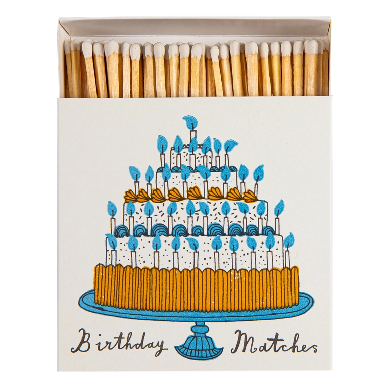 Boîte d'allumettes - Birthday cake
