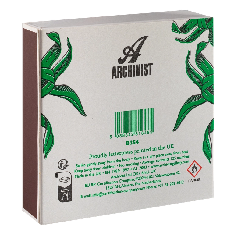 Boîte d'allumettes - The tulips