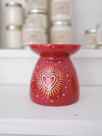 Heart-shaped Scented Oil Burner