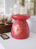 Heart-shaped Scented Oil Burner