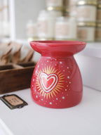 Heart-shaped Scented Oil Burner