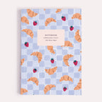 Carnet Croissant Café | Journal à pages vierges | Carnets