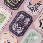 Carte de mariage florale en forme de gemme | Cartes de vœux originales