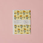 Carte fleurie – Fleurs orangées