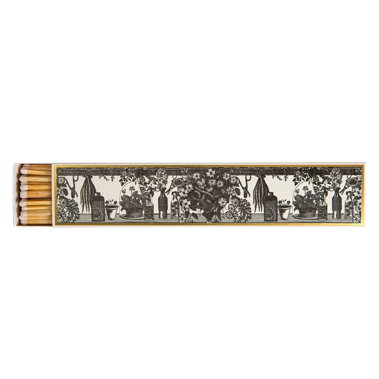 Boîtes d'allumettes longues - Botanical