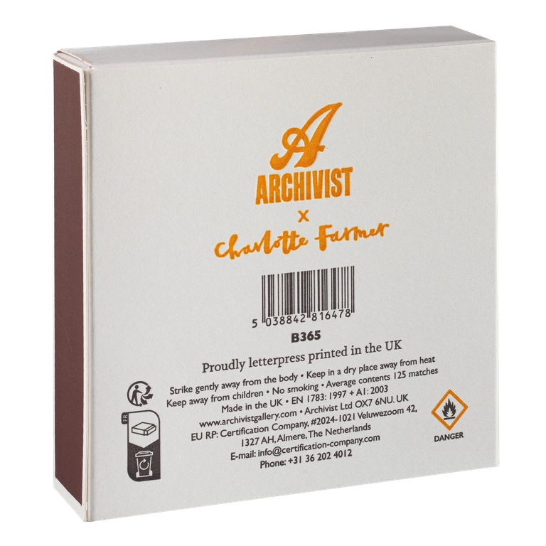 Boîte d'allumettes - Birthday cake