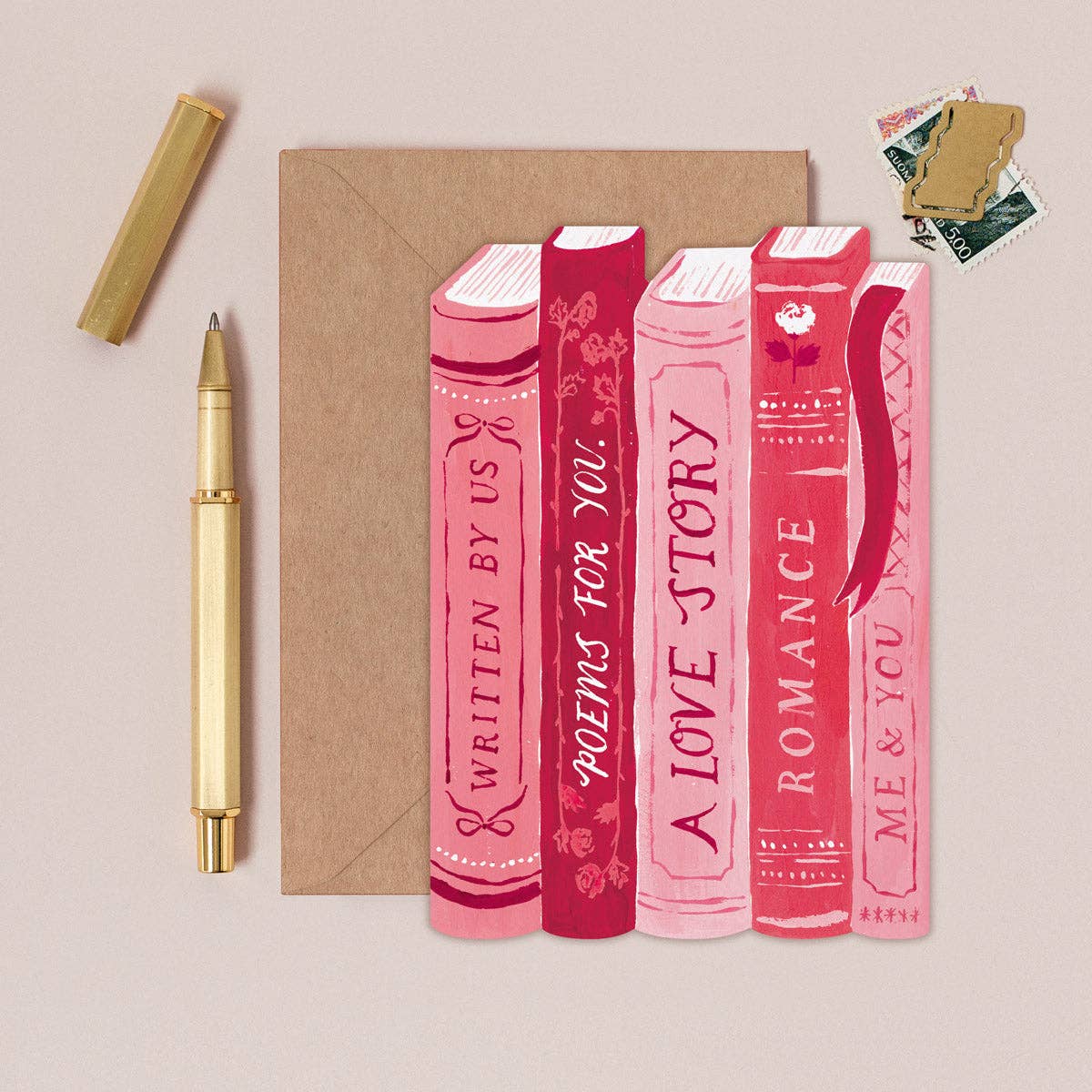 Carte Histoire d'amour | Cartes d'anniversaire pour amoureux des livres