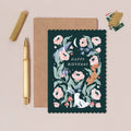 Carte d'anniversaire en forêt | Cartes d'anniversaire botaniques