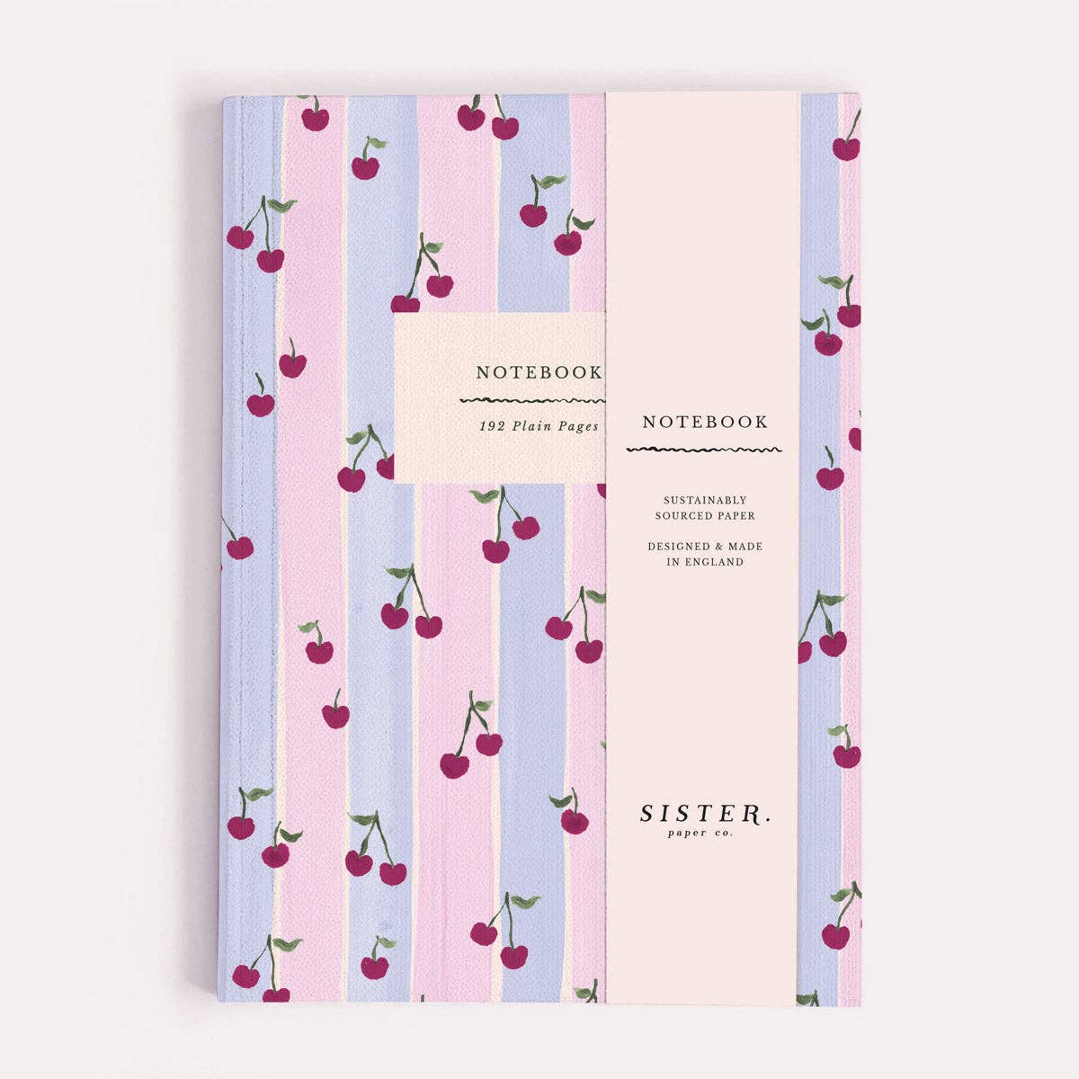 Carnet de cerises | Journal à pages blanches | Carnets vierges
