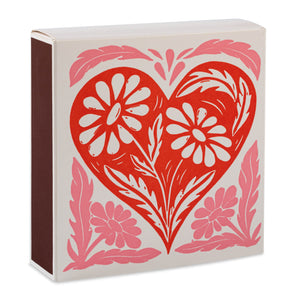 Boîte d'allumettes - Botanical Heart
