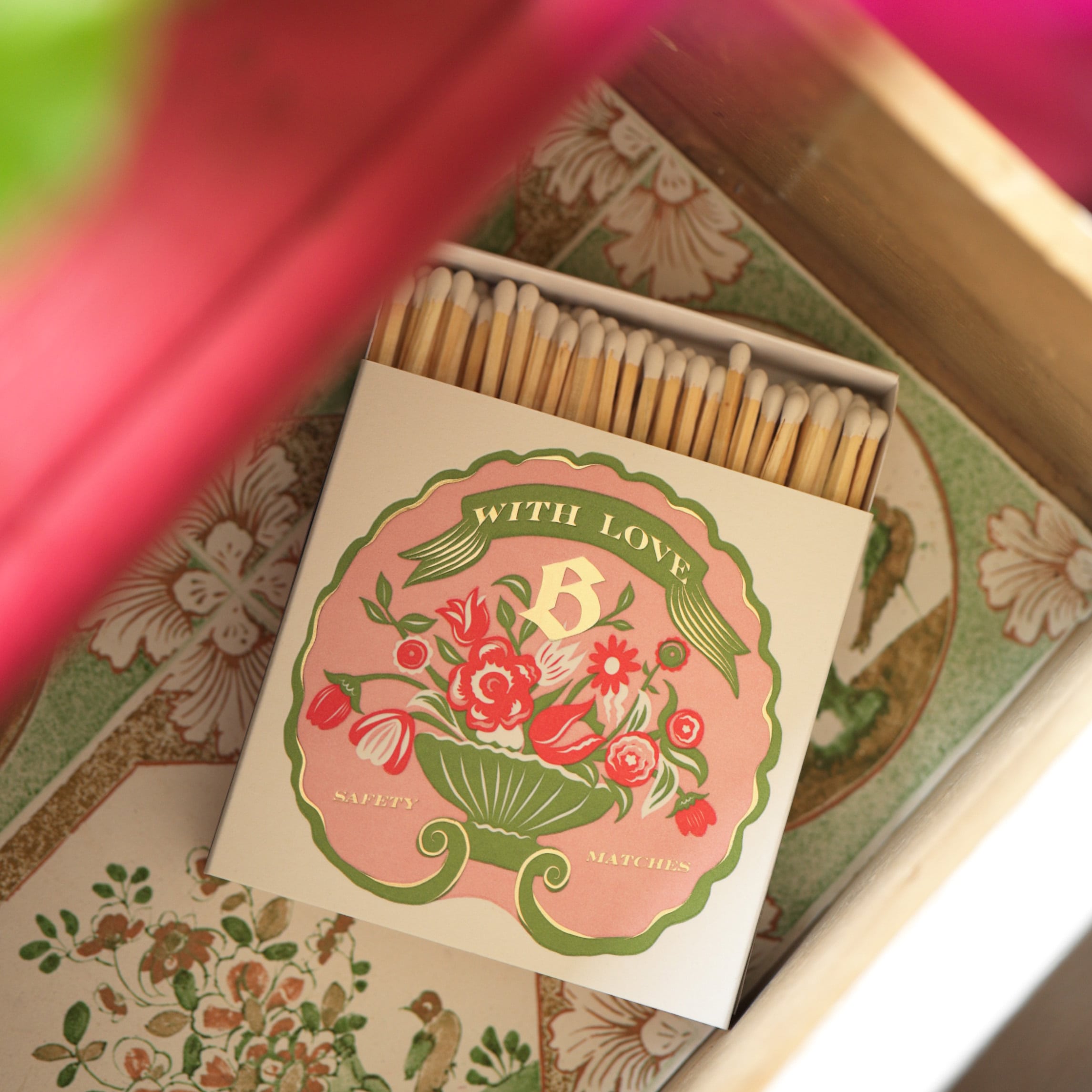 Boîte d'allumettes - Blumenhaus Flower