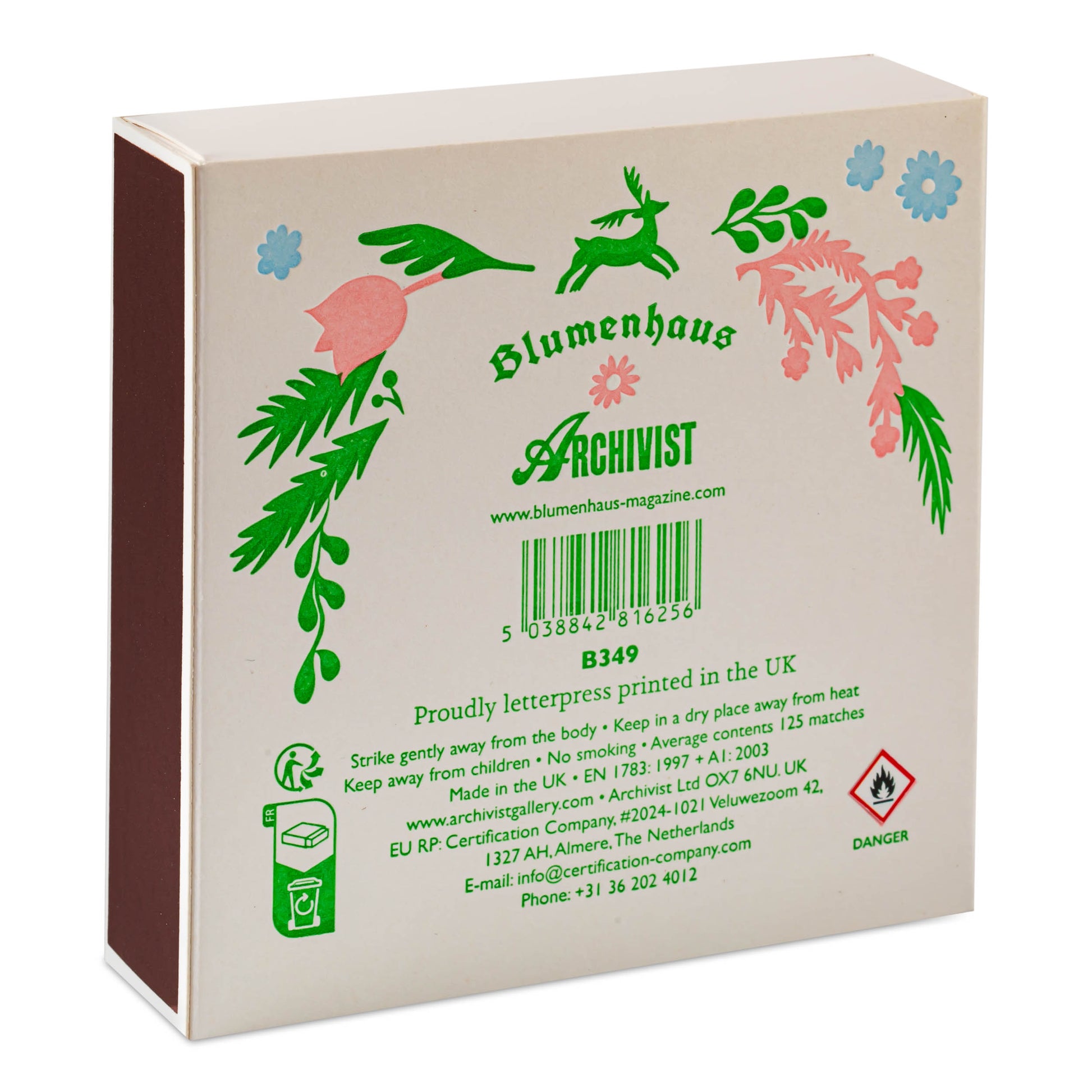 Boîte d'allumettes - Boule de Noël