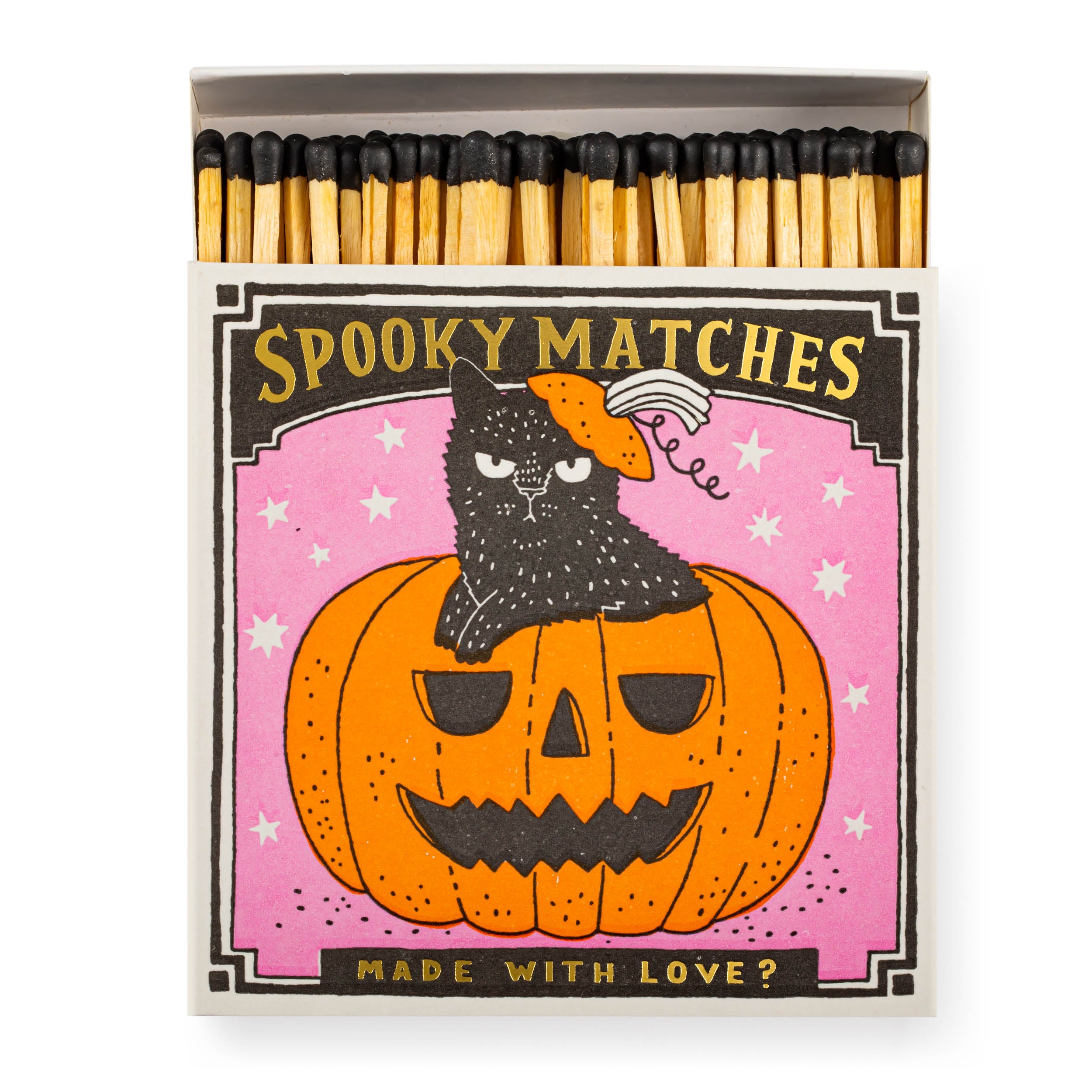 Zündholzschachtel – Spooky cat