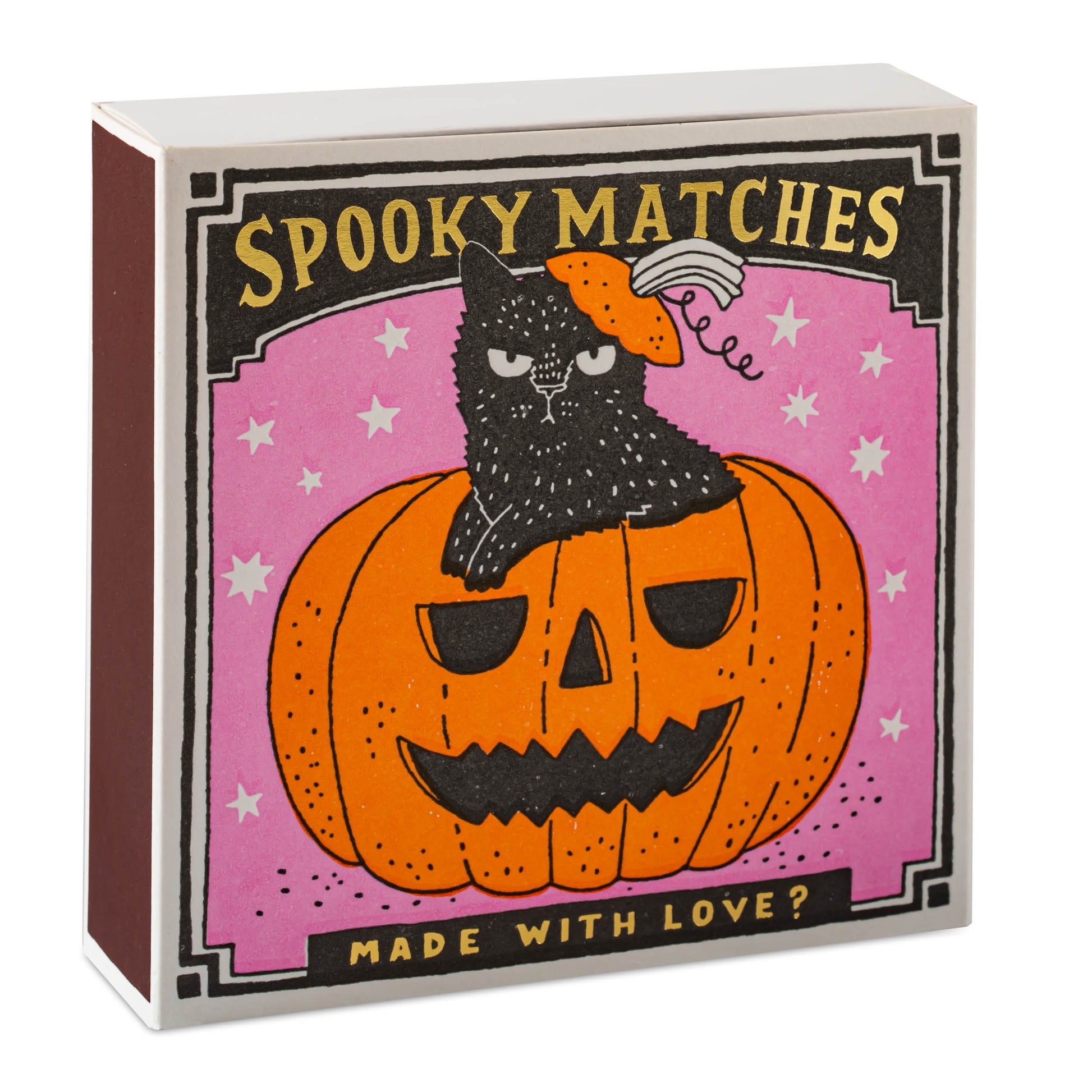 Boîte d'allumettes - Spooky cat