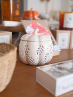 Duftlampe Kürbis – Orange oder Creme
