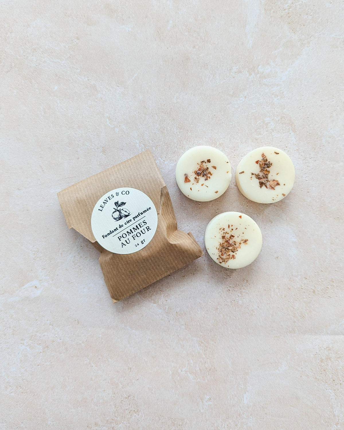 Fondant parfumé Pommes au four