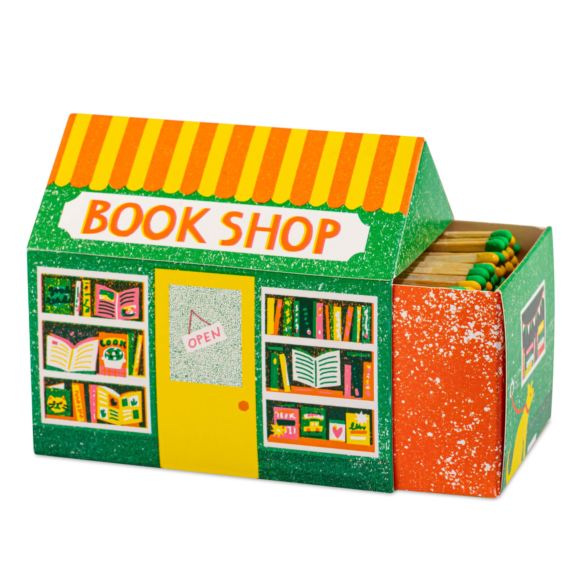 Boîte d'allumettes Maison - Librairie