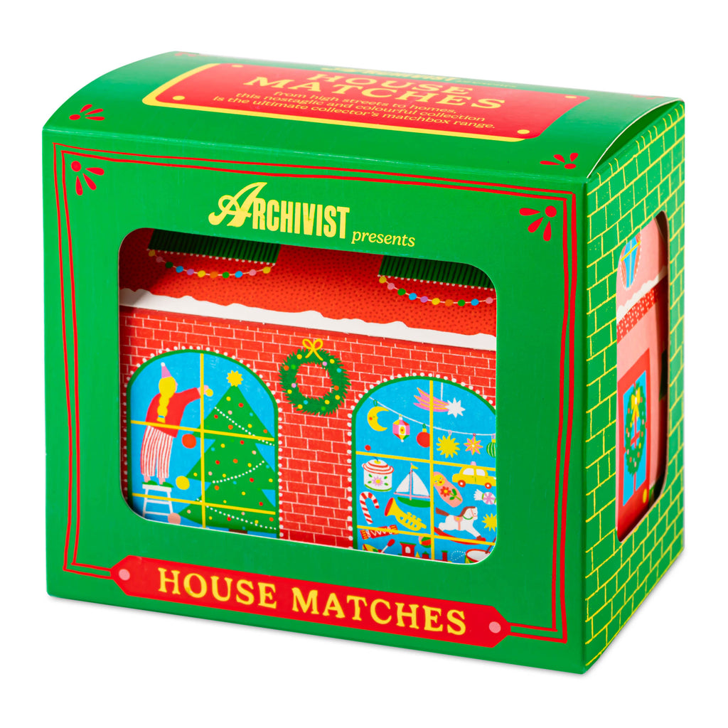 Boîte d'allumettes Maison - Noël