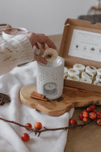 Set mit 12 weihnachtlichen Duftwachs-Melts