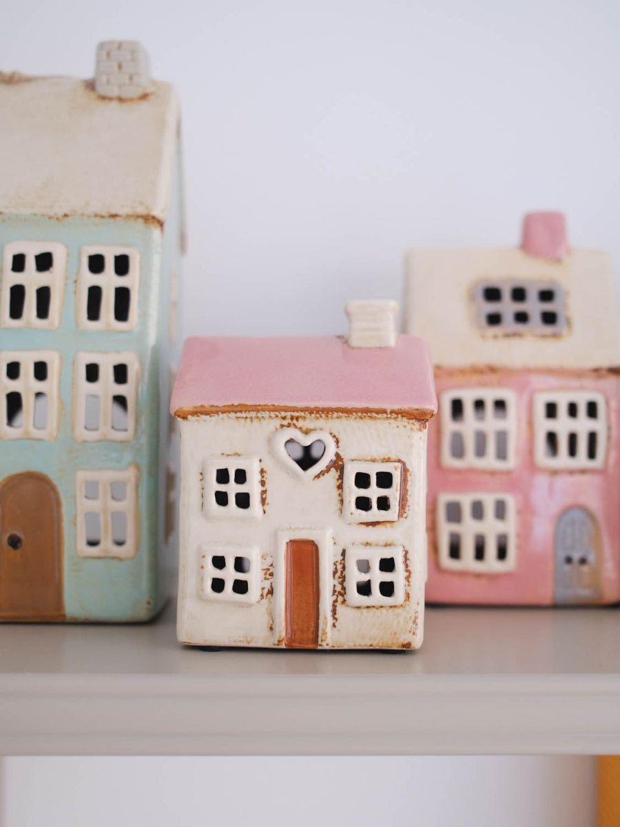 Maison photophore - Rose Cottage