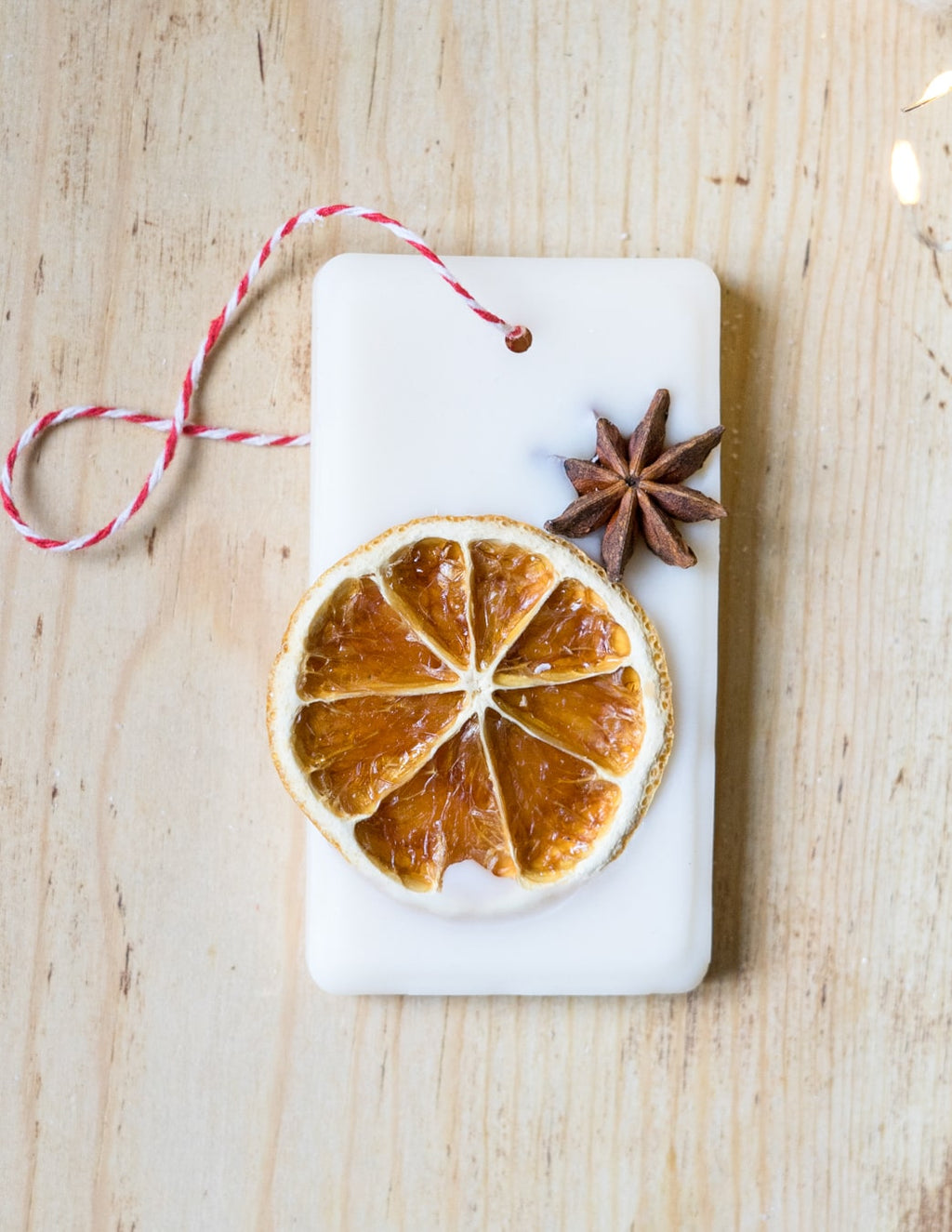 Orange épicée - Tablette de cire parfumée