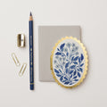 Mini carte fleurie – Blue Flora