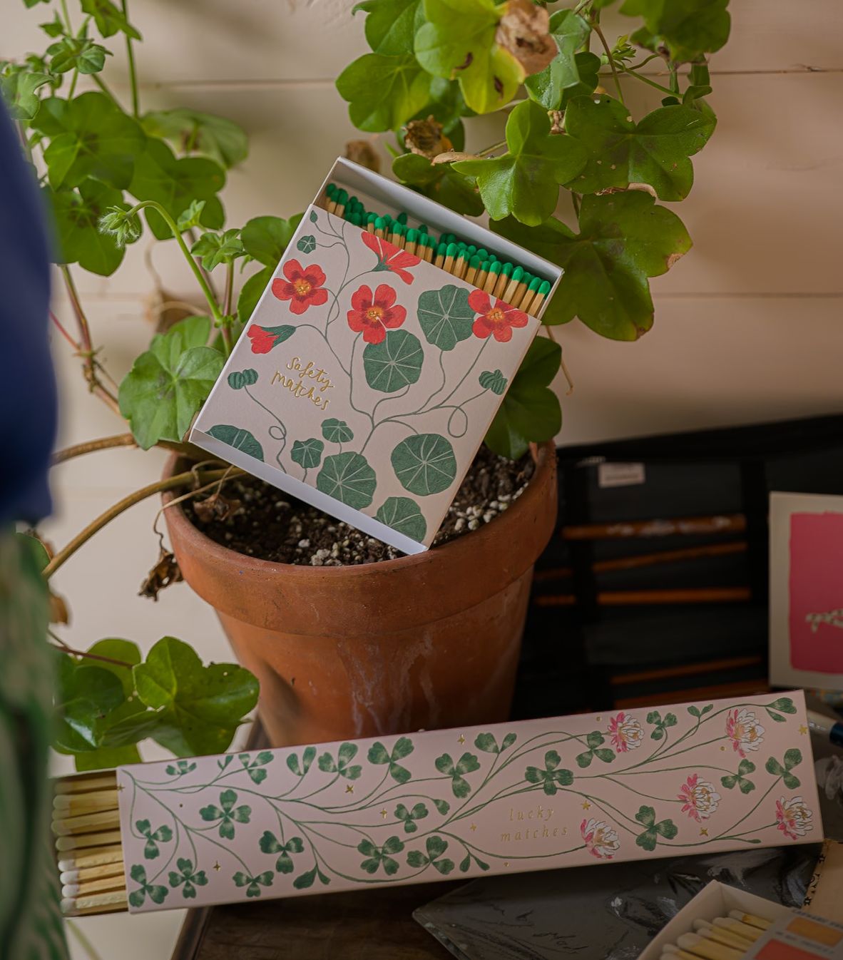 Boîtes d'allumettes longues - Lucky matches