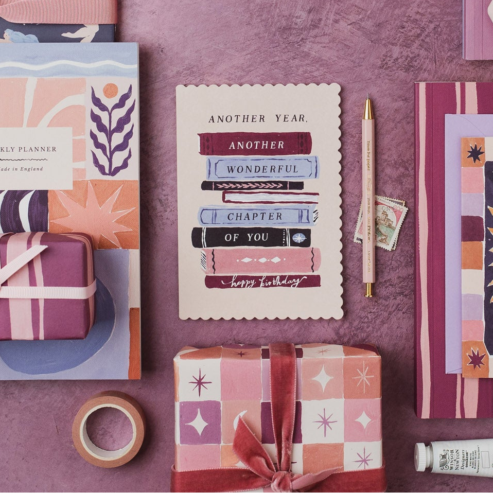 Carte d'anniversaire pour amateur de livres | Cartes d'anniversaire pour amoureux des livres