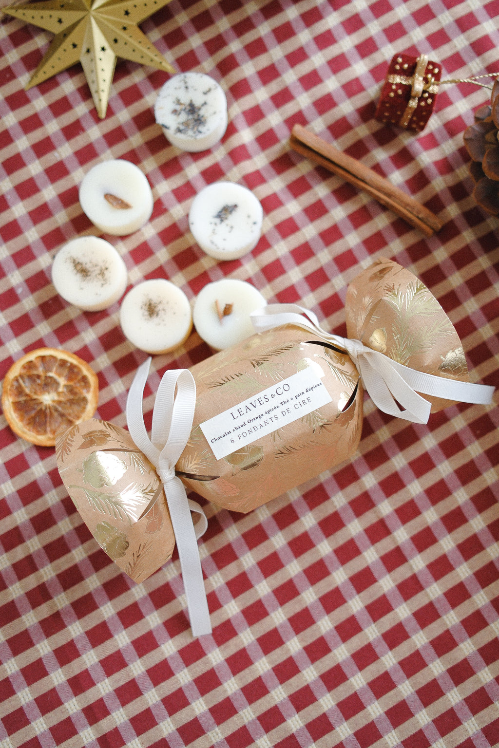 Cracker de Noël parfumé – 6 fondants de cire - Les bests sellers