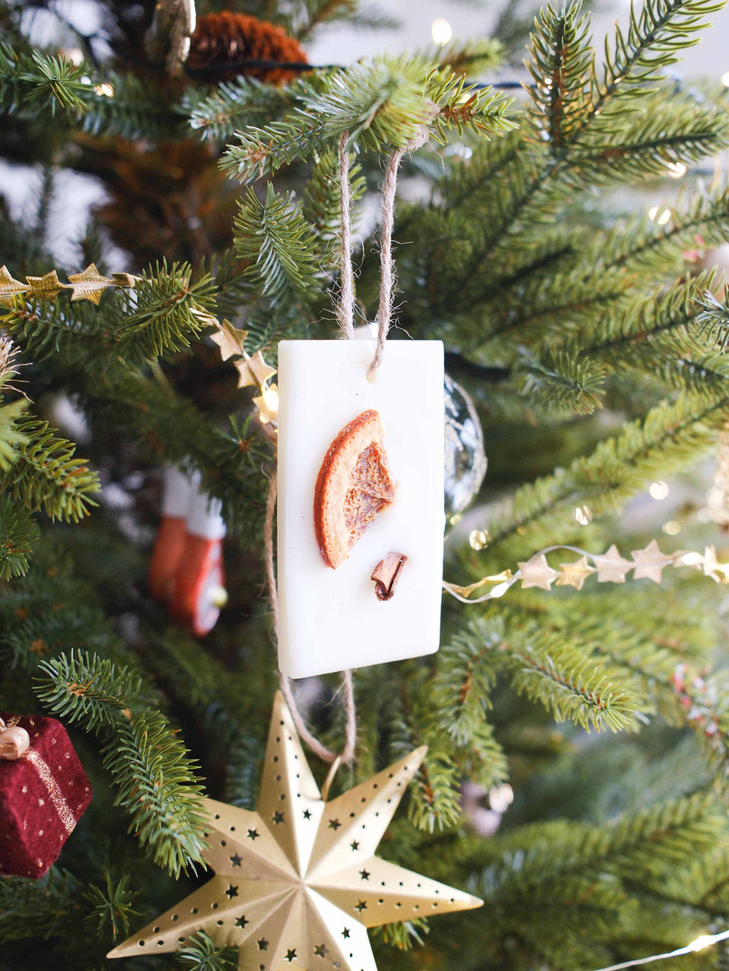 Orange épicée - Tablette de cire parfumée