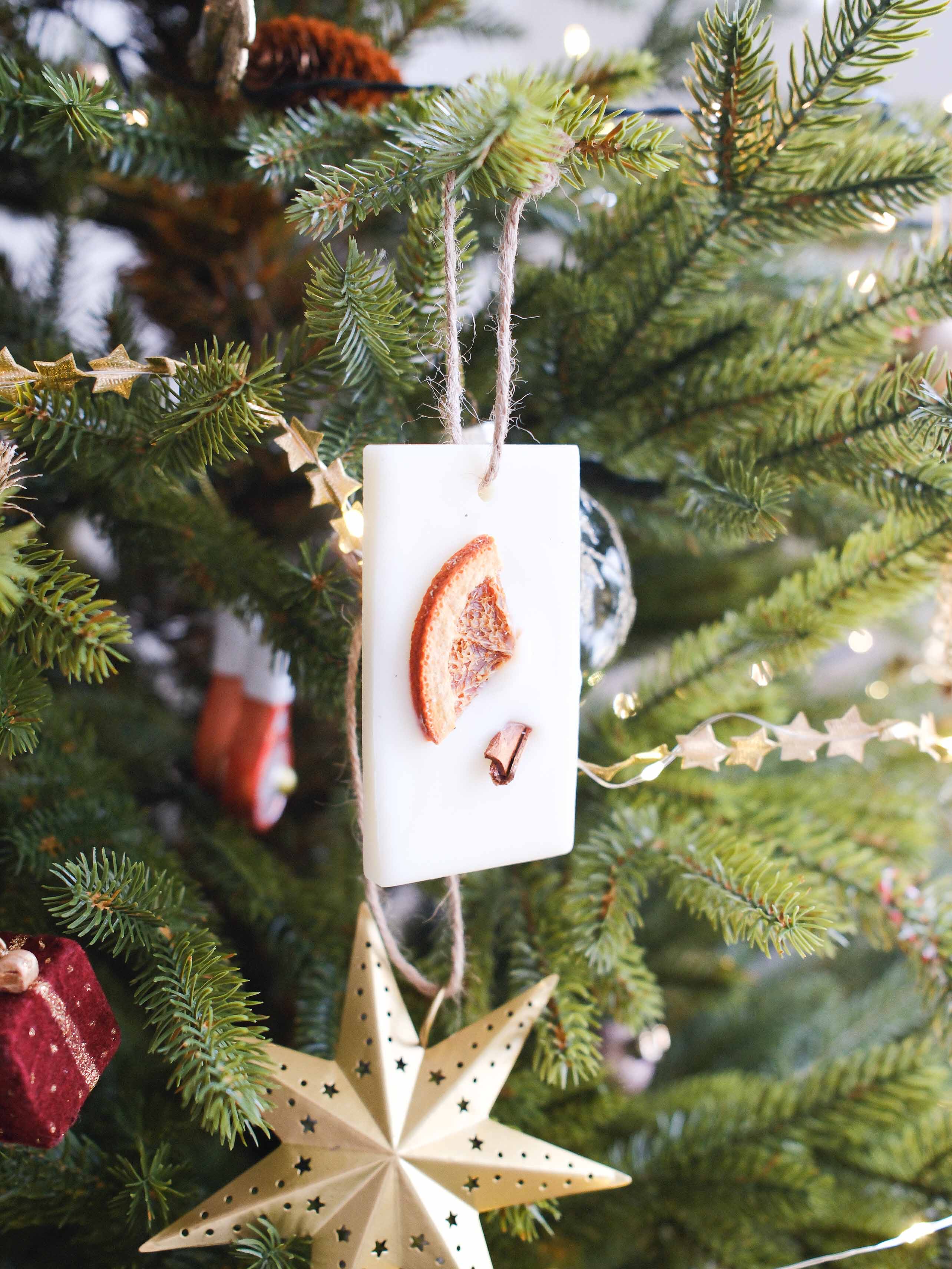 Orange épicée - Tablette de cire parfumée