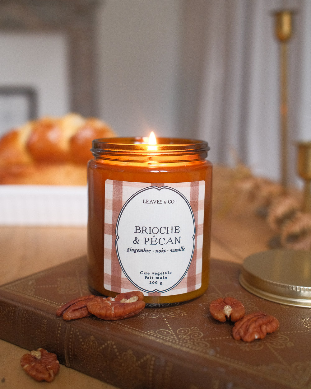 Bougie Brioche & Pécan