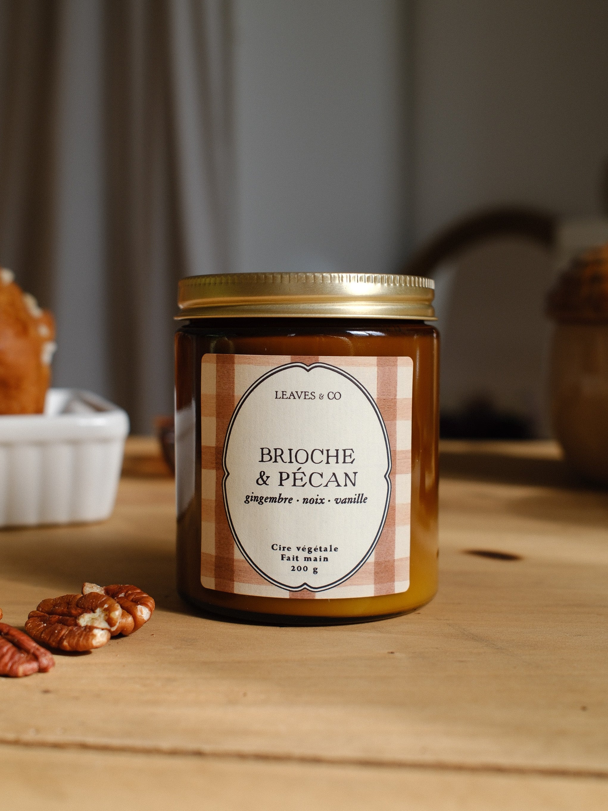 Bougie Brioche & Pécan