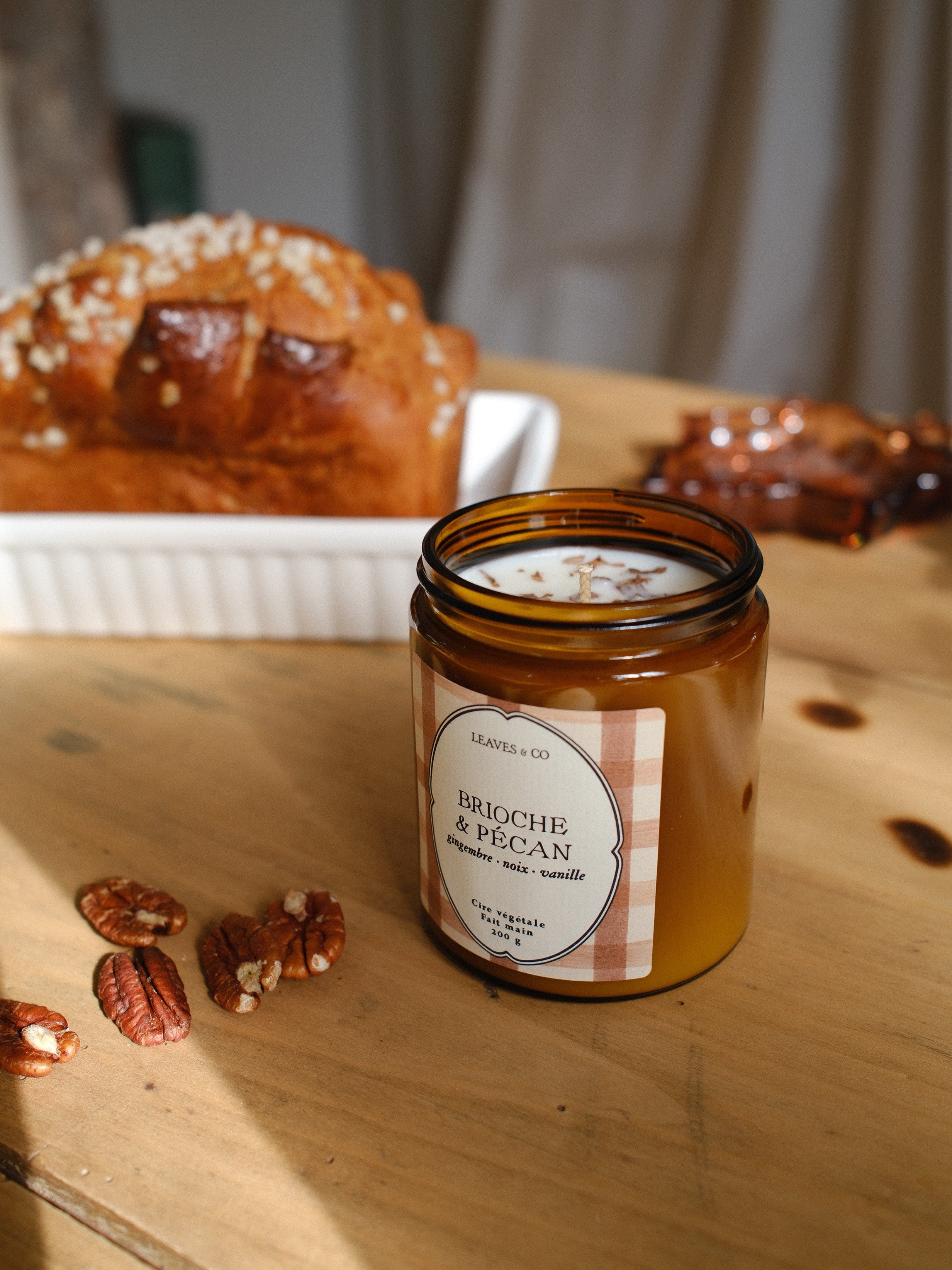 Bougie Brioche & Pécan