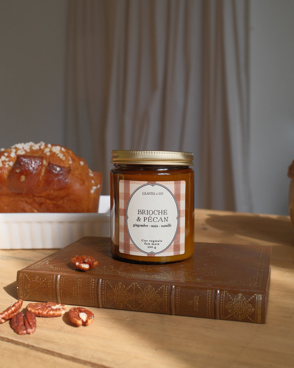 Bougie Brioche & Pécan
