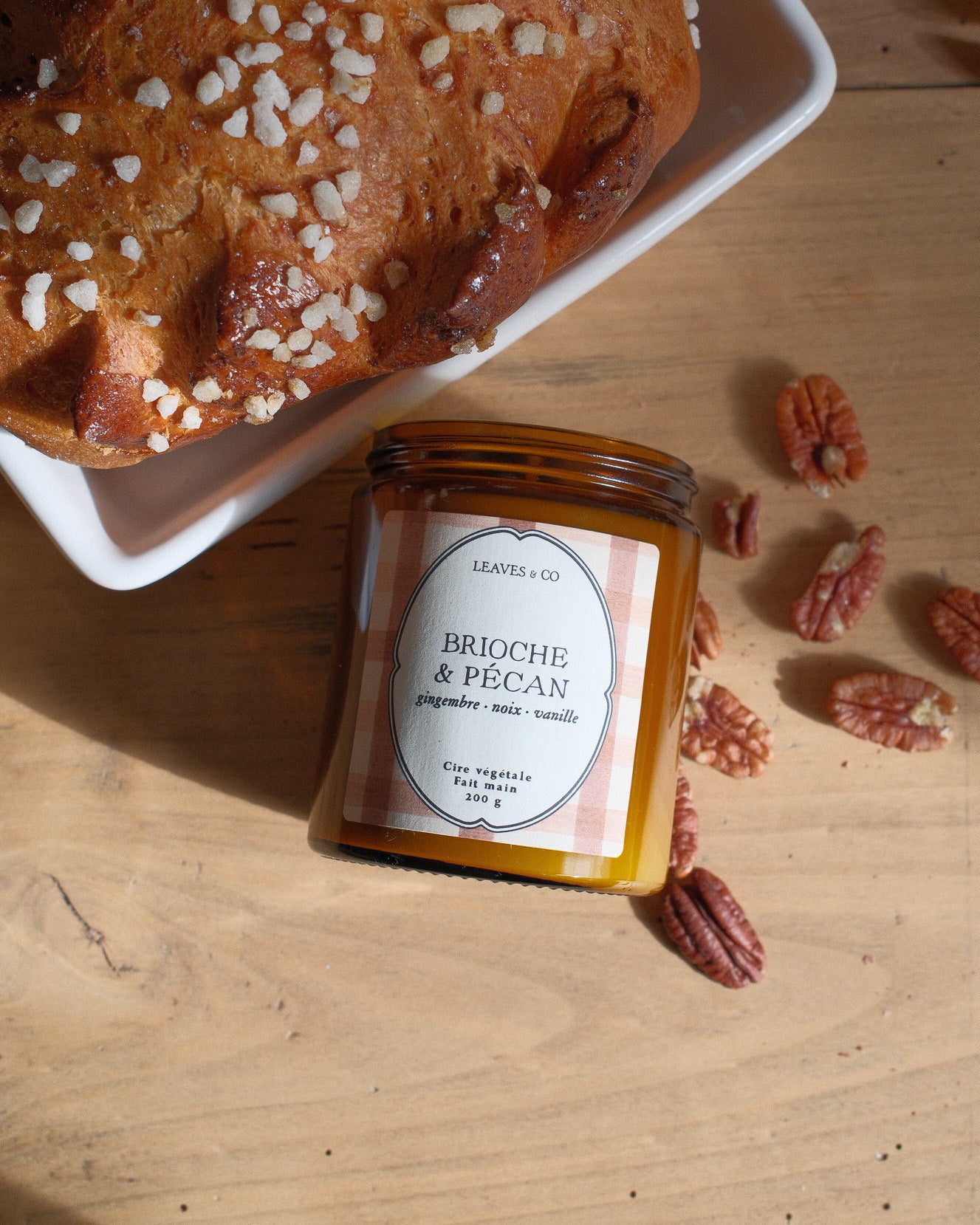 Bougie Brioche & Pécan