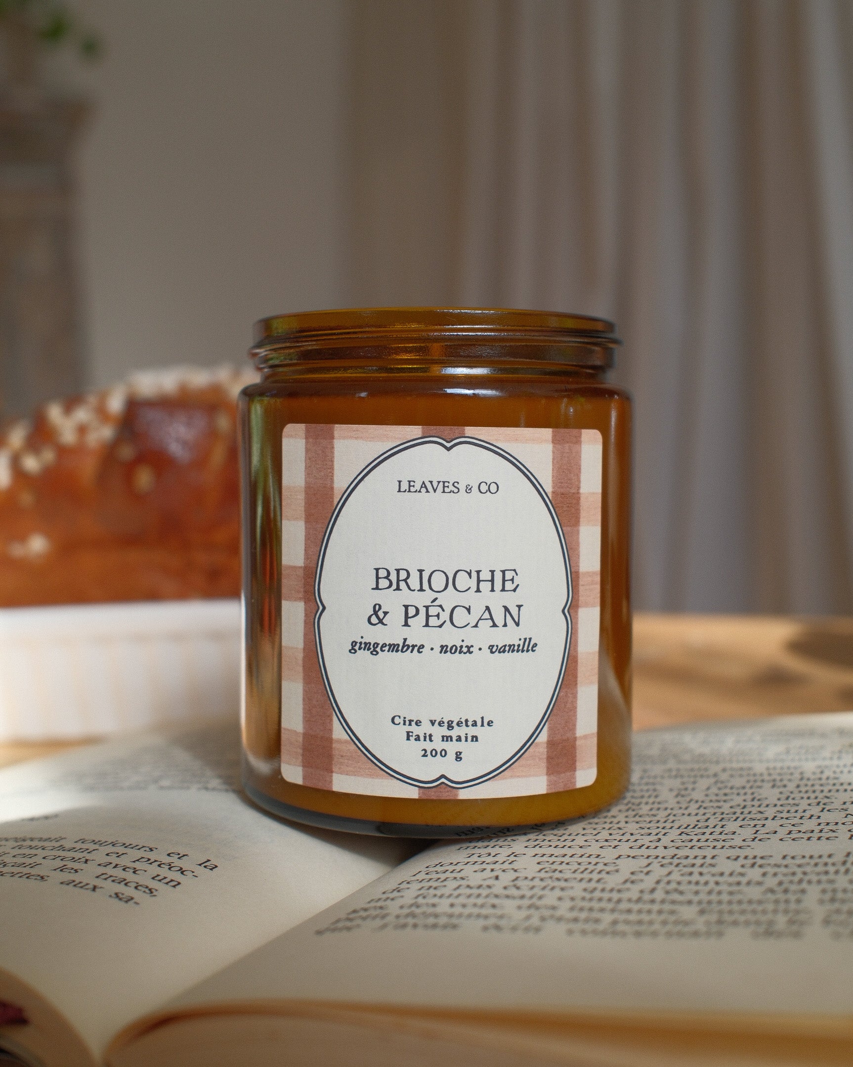 Bougie Brioche & Pécan