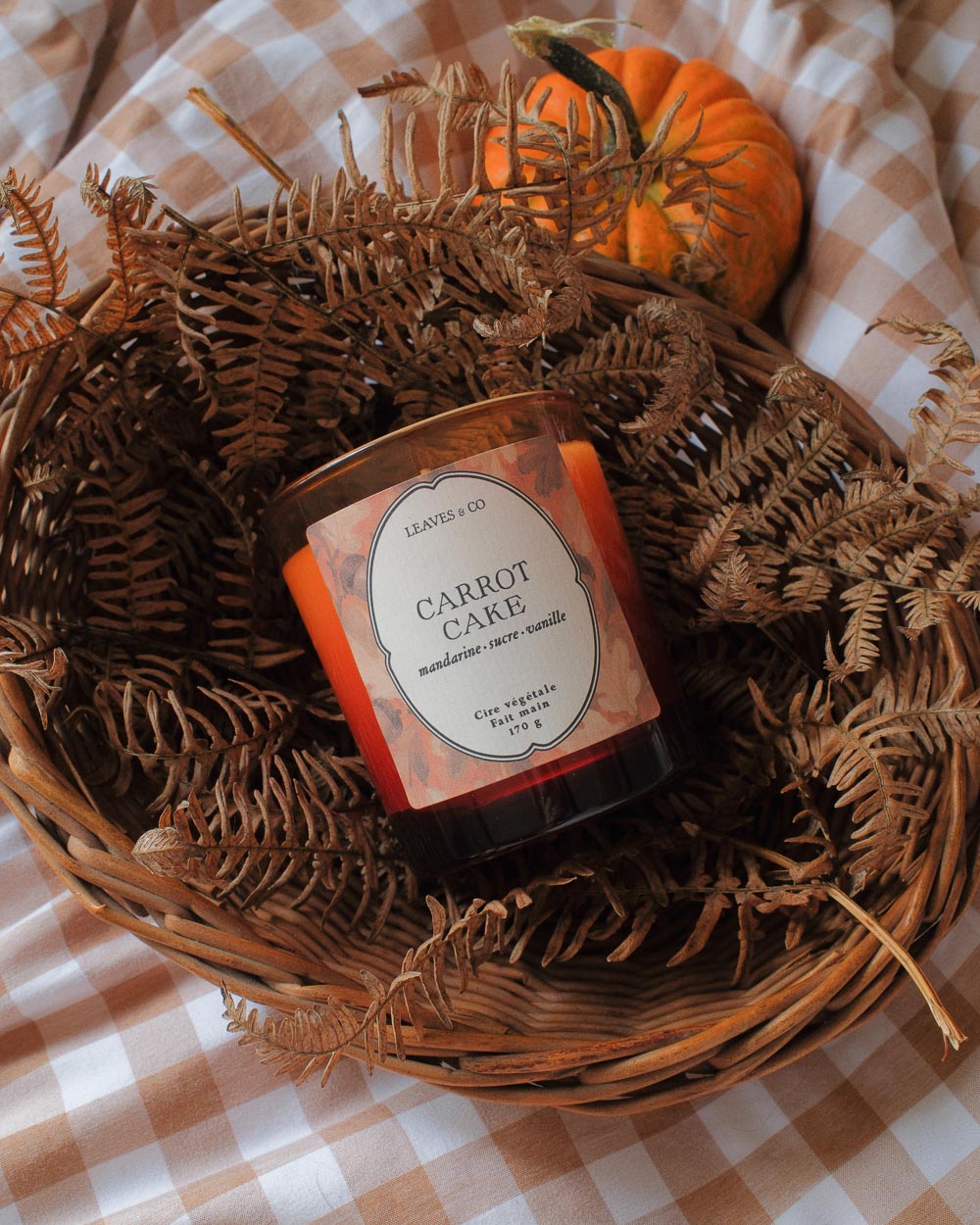 Bougie parfumée édition limitée - Carrot cake