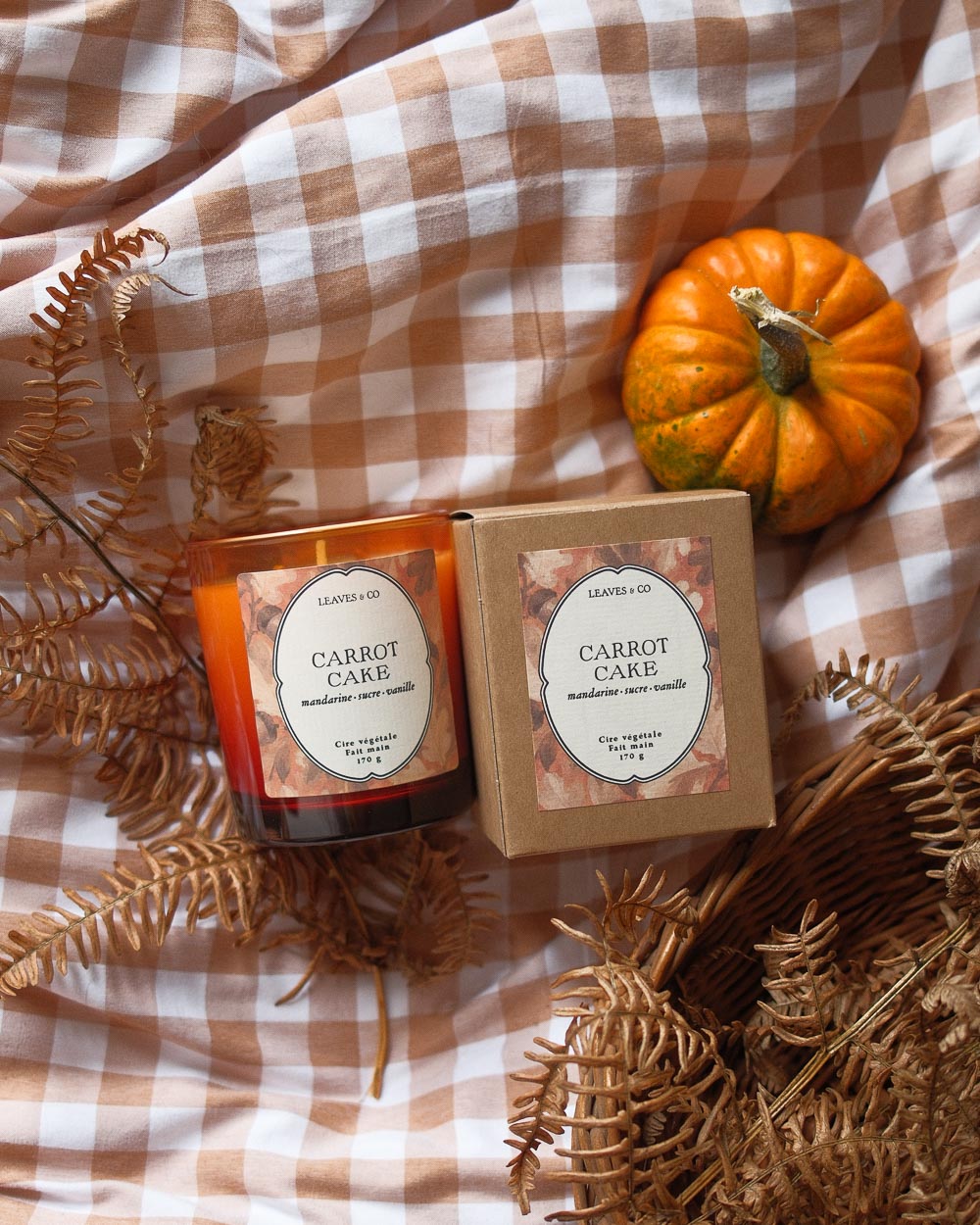 Bougie parfumée édition limitée - Carrot cake