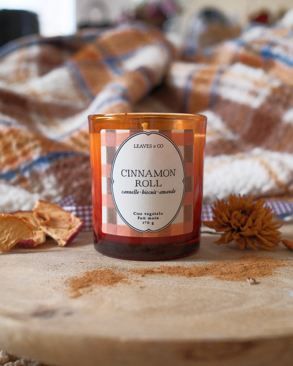Bougie parfumée édition limitée - Cinamon roll
