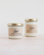 Handmade scented candle vegetable wax - Clementine monoi