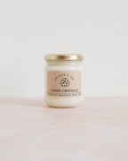 Handmade vegetable wax scented candle - Chocolate cookie