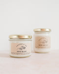 Bougie parfumée artisanale cire végétale - Musc blanc