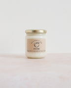 Bougie parfumée artisanale cire végétale - Pêche
