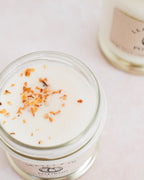 Handmade scented candle vegetable wax - Pumpkin