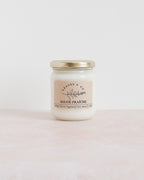 Bougie parfumée artisanale cire végétale - Sauge fraiche