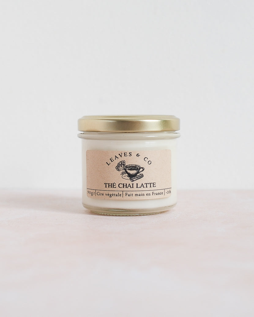 Thé Chaï Latte Bougie Parfumée Pot de saison - Pro